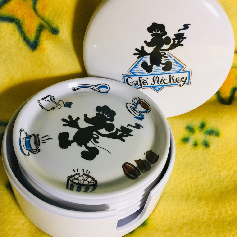 Disney Coaster Set Displayed Only!